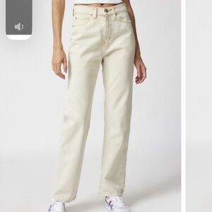 BDG high-waisted cowboy‎ jeans white size 24